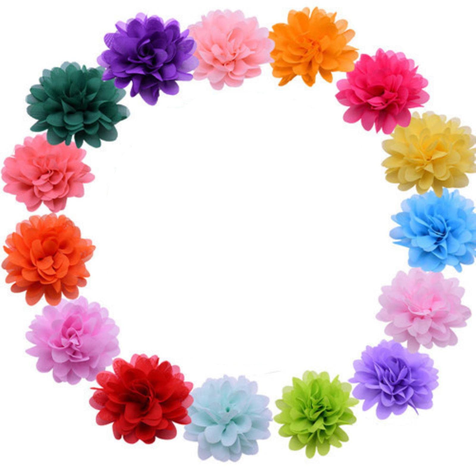 50px Big Flower Dog Collar - Adjustable Pet Bow Tie Accessory for Small Dogs | Perfect for Weddings, Photos & Special Occasions