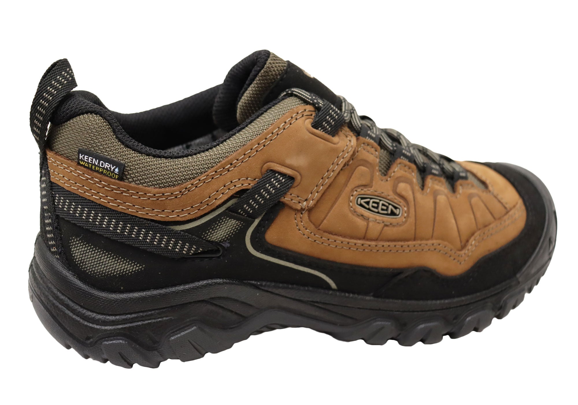 Keen Men's Targhee IV Waterproof Hiking Boots - Lightweight & Comfortable Outdoor Shoes for Trail Walking, Camping & Backpacking