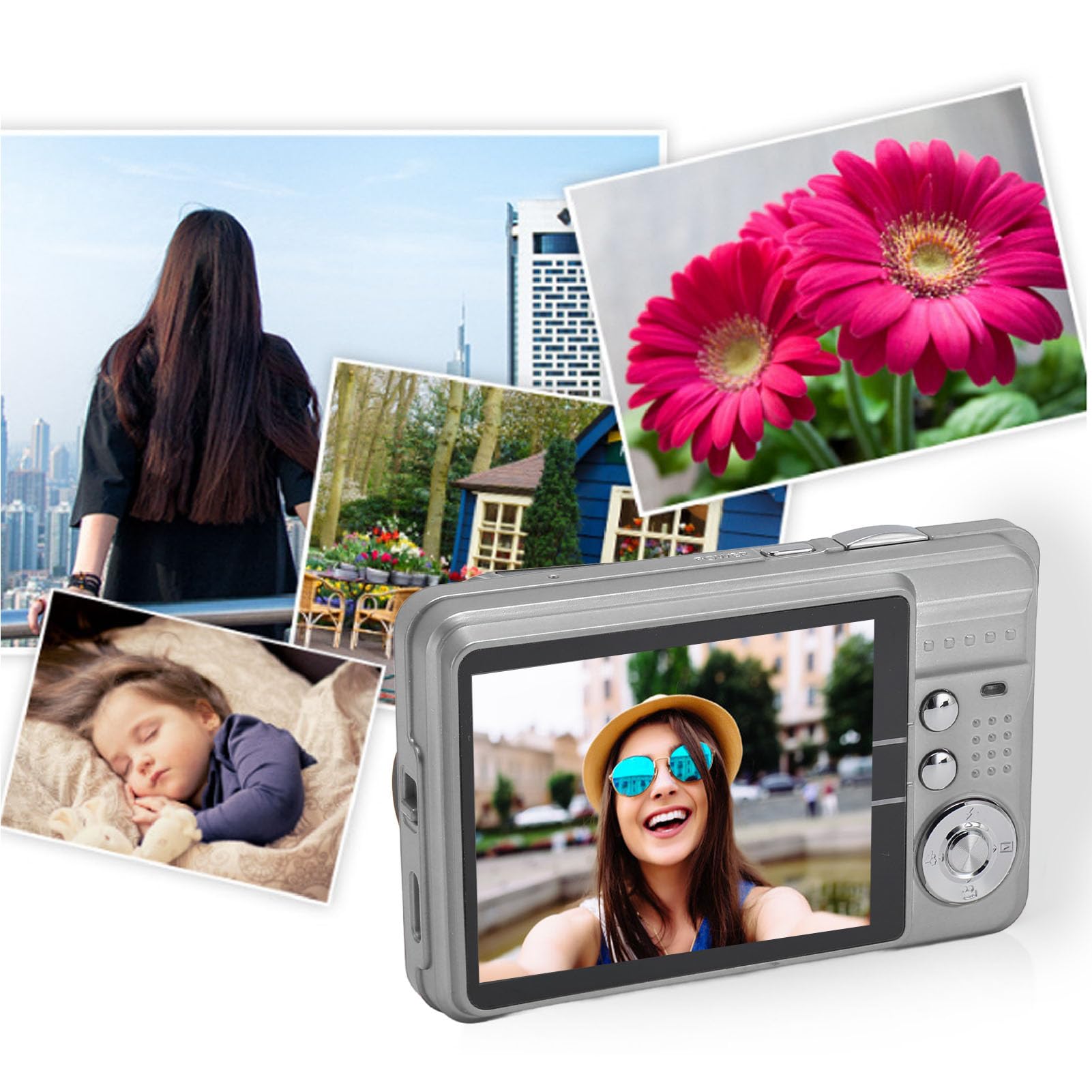 48MP HD Digital Camera for Photography - 4K Video, 2.7