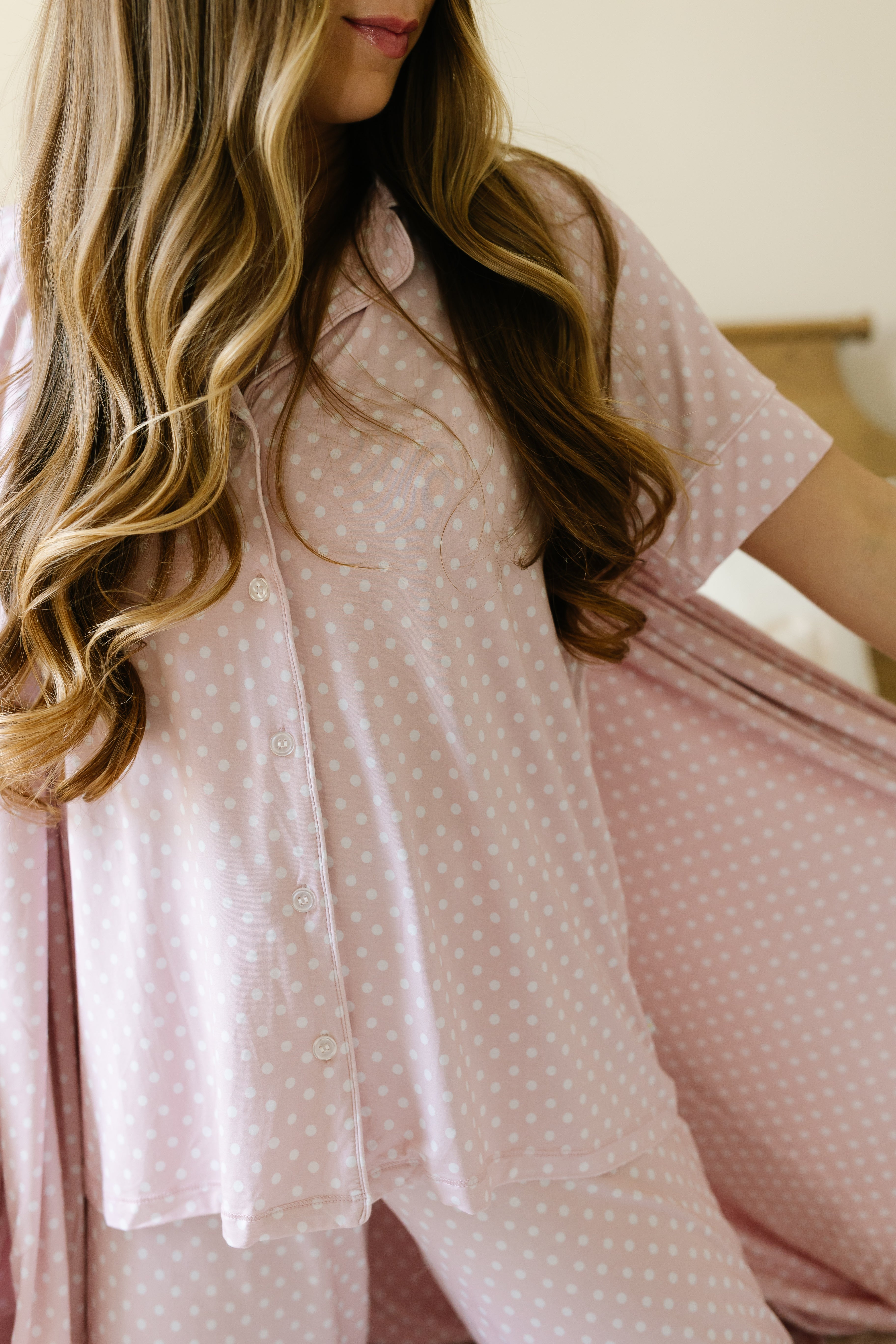 Pink Sugar Pajama Set - Short Sleeve Sleepwear for Women, Soft & Comfortable Nightwear - Perfect for Relaxing at Home, Lounging & Sleepovers