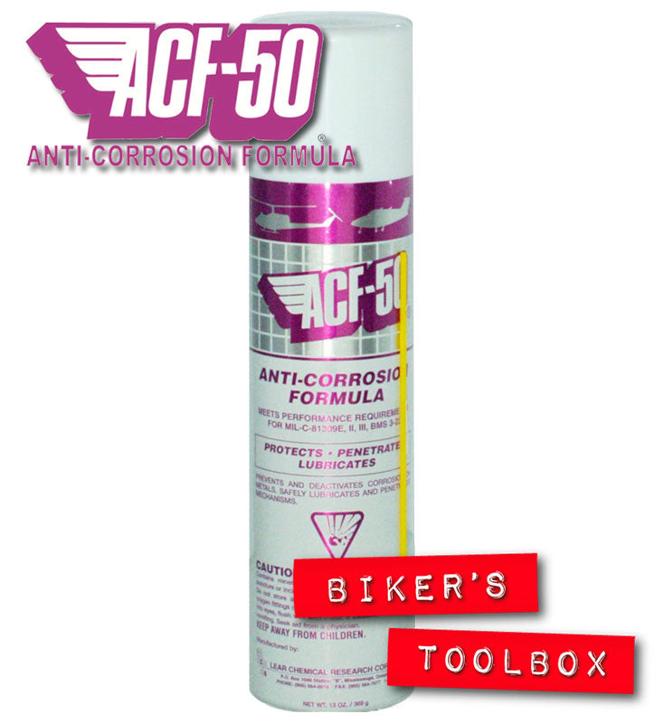 ACF-50 Anti-Corrosion Lubricant & Cleaner - 12 oz Aerosol Spray for Motorcycles, Cars, Marine & Outdoor Equipment - Prevents Rust & Corrosion in All Weather Conditions