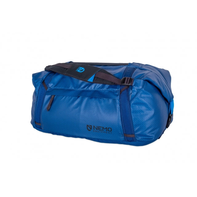 55L Double Haul Convertible Duffel Bag - Waterproof Travel Duffle with Shoulder Straps for Gym, Camping & Weekend Trips | Perfect Carry-On Luggage for Men & Women