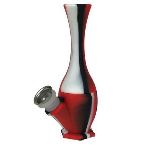 Premium Silicone Mini Bong - Portable & Durable Water Pipe for Smooth Hits | Perfect for Travel, Camping & Discreet Smoking Sessions