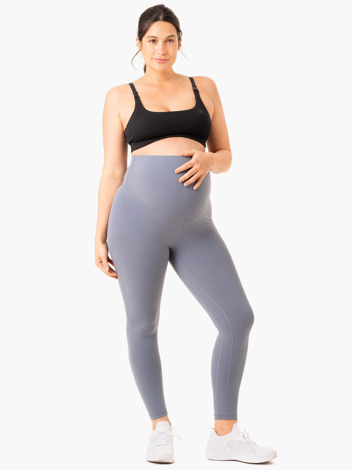 Active Bump Sports Bra for Women - High Impact Workout, Running & Gym - Breathable Black Support Bra for Fitness & Yoga