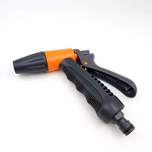 2-Pattern Garden Hose Nozzle Sprayer - Heavy Duty Water Gun for Car Washing, Lawn Watering & Garden Sprinkling | Perfect for Outdoor Cleaning, Plant Care & Vehicle Maintenance