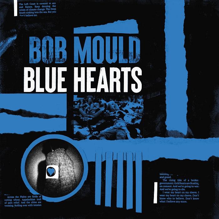 Bob Mould - Blue Hearts (Limited Edition Black Vinyl LP) | Alternative Rock Album for Music Collectors & Vinyl Enthusiasts - Perfect for Home Listening, Record Collections & Gift Giving