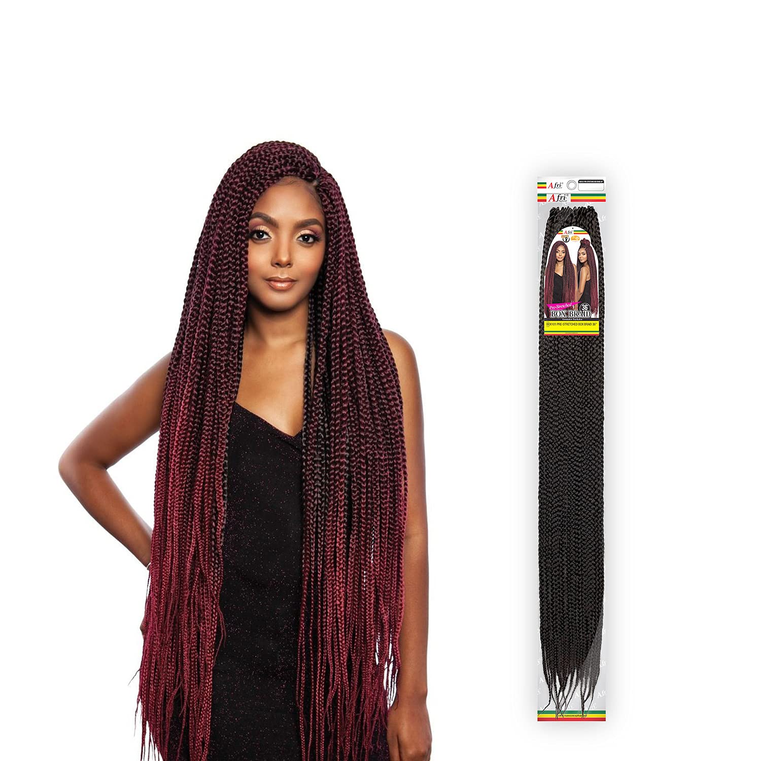 Pre-Stretched Crochet Box Braids 36