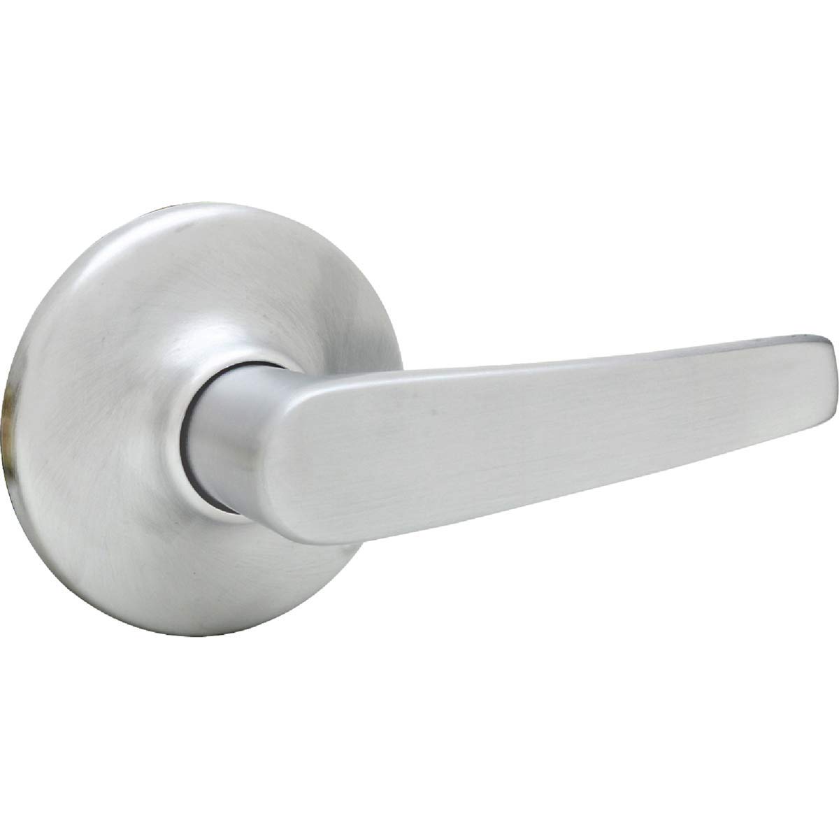 Kwikset Delta Hall/Closet Lever Door Handle - Satin Chrome Finish for Interior Doors | Perfect for Bedrooms, Closets & Hallways