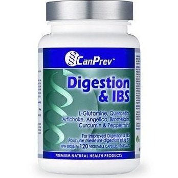 Canprev Digestion & IBS Support Supplement - 120 Capsules for Gut Health, Bloating Relief & Digestive Comfort | Supports Healthy Digestion & IBS Symptoms
