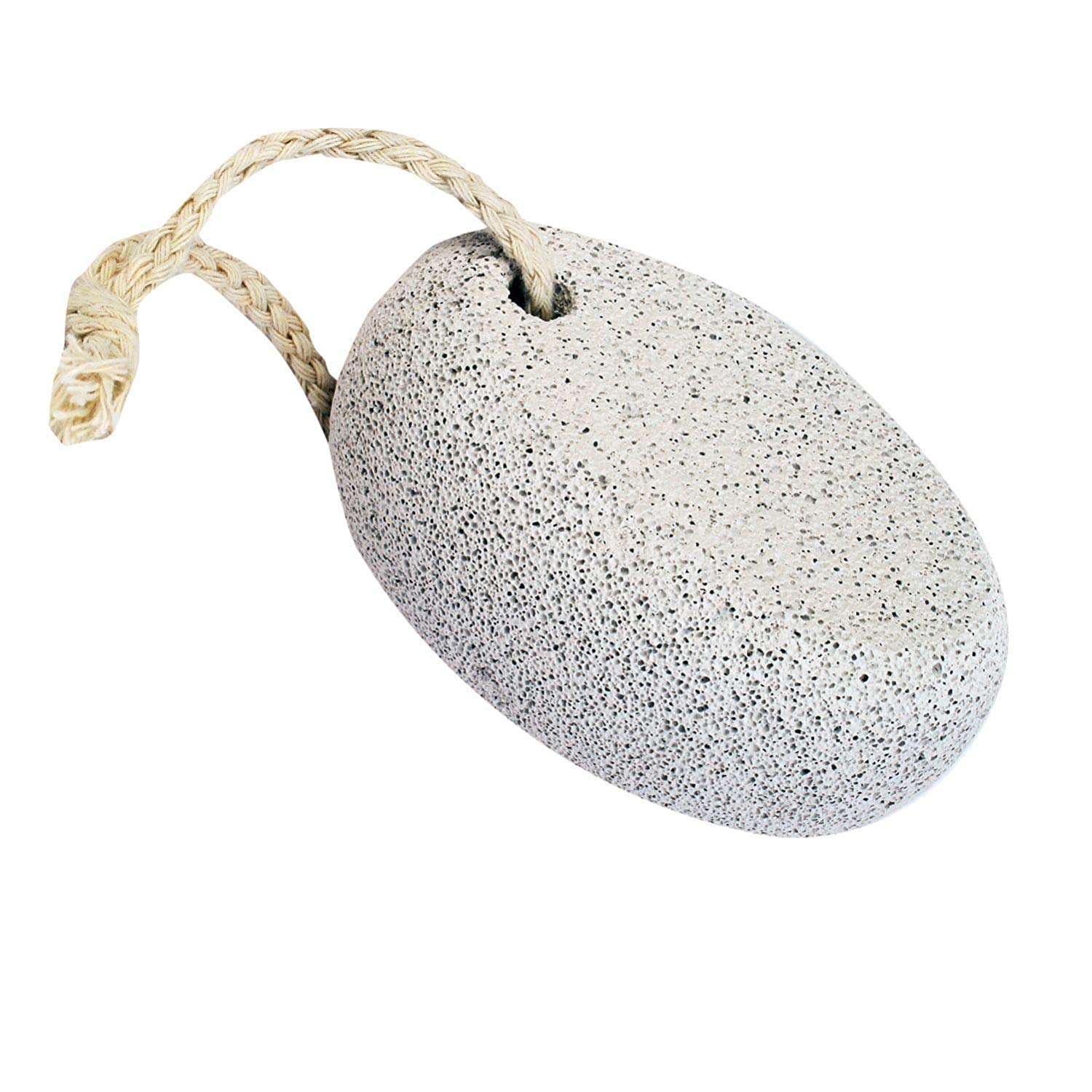 HASTIC® Pumice Stone for Feet - Natural Foot Scrubber & Callus Remover for Men & Women - Perfect for Pedicure, Dead Skin Exfoliation & Soft Smooth Feet at Home or Spa