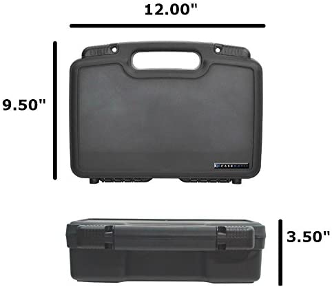 CASEMATIX Hard Shell Camera Case for Mevo Start Live Streaming Camera - Shockproof Protective Case with Custom Foam for Shotgun Mic & Accessories - Perfect for Travel, Events & Professional Streaming