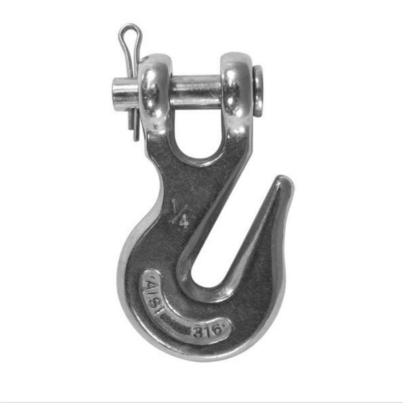 BLA Clevis Grab Hooks - Premium Stainless Steel Lifting Hooks for Rigging, Towing & Construction - Heavy Duty Hardware for Industrial & Marine Applications
