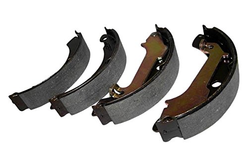 APDTY 109750 Brake Shoe Set - Replacement for 5140710AA - Durable Brake Pads for Jeep, Dodge, Chrysler Vehicles - Perfect for Off-Roading & City Driving