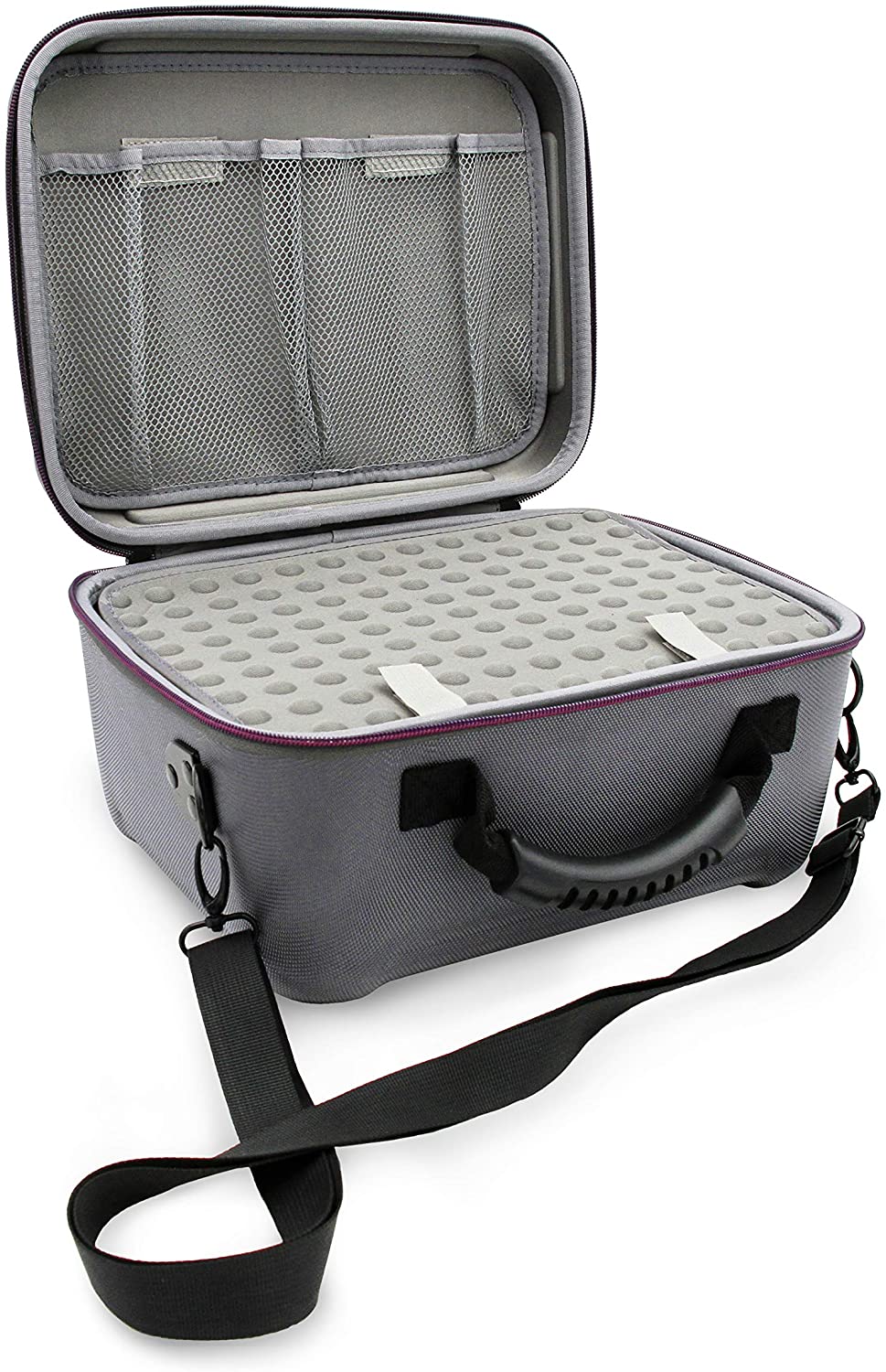 CASEMATIX Universal Nebulizer Carry Bag for Drive Medical, Philips Respironics InnoSpire, Pari Vios - Portable Storage Case Fits 12