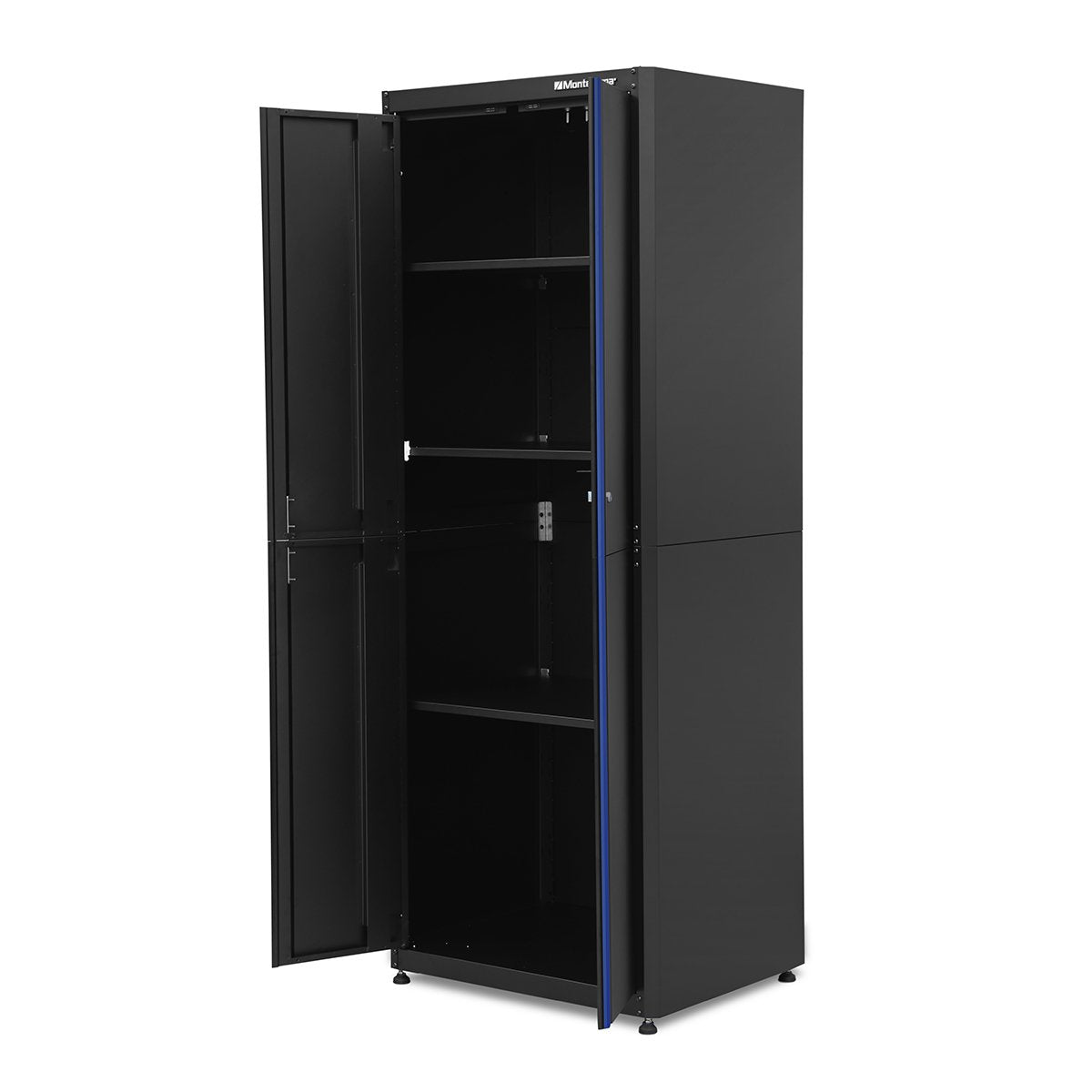 Montezuma 2 Door Tall Cabinet - Solid Wood Storage Cabinet for Bedroom, Living Room & Office - Perfect for Organizing Clothes, Books & Home Decor