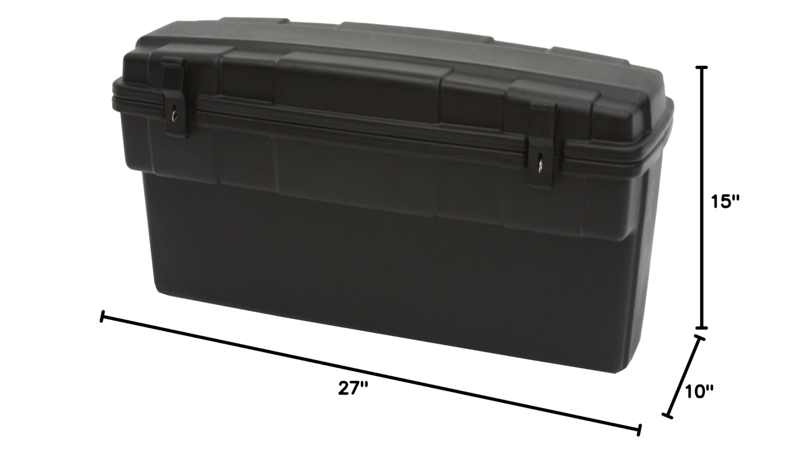 Kolpin UTV Saddle Storage Box (Single) - 4408, Black | Waterproof ATV Gear Organizer for Tools, Hunting Equipment & Off-Road Accessories | Perfect for Side-by-Side Vehicles & Outdoor Adventures