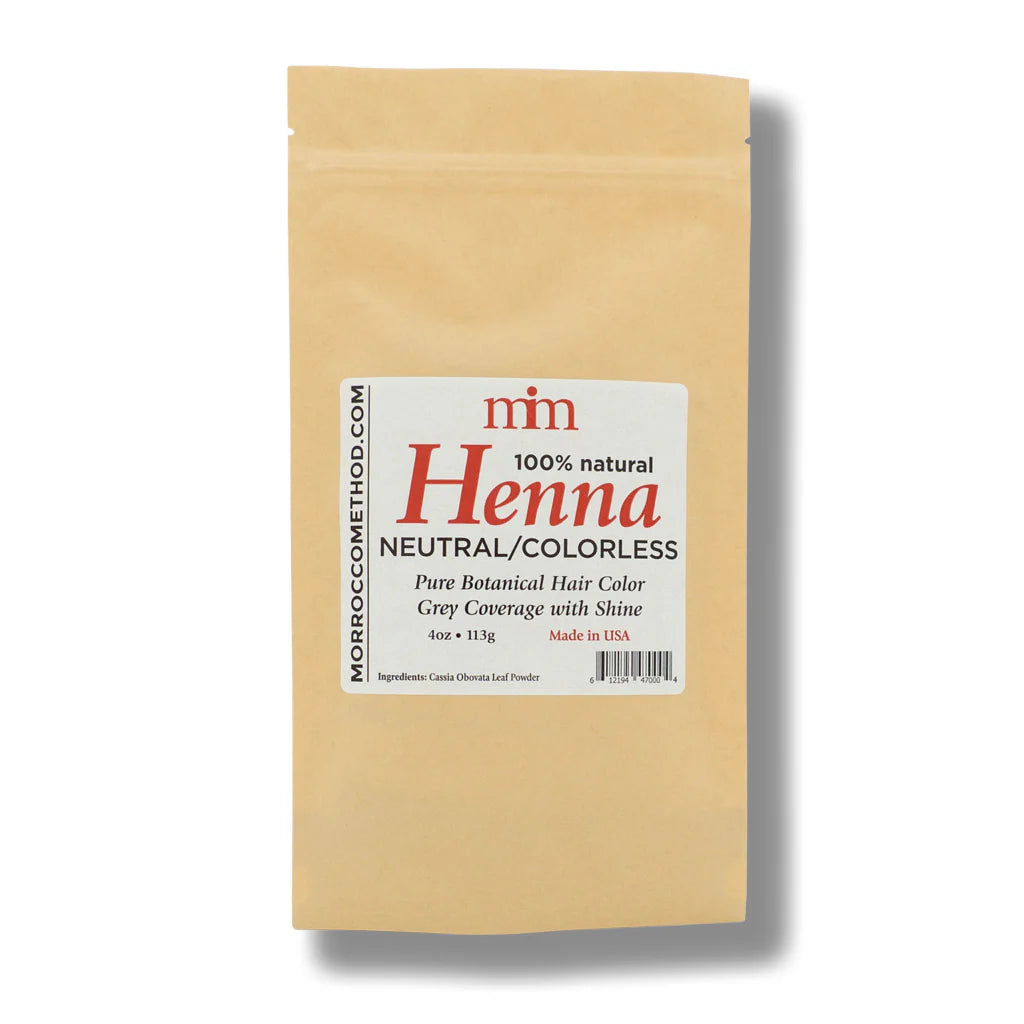 Colorless Henna Hair Conditioner for Natural Hair Care | Deep Conditioning Treatment for Dry & Damaged Hair | Perfect for Home Use & Salon Treatments