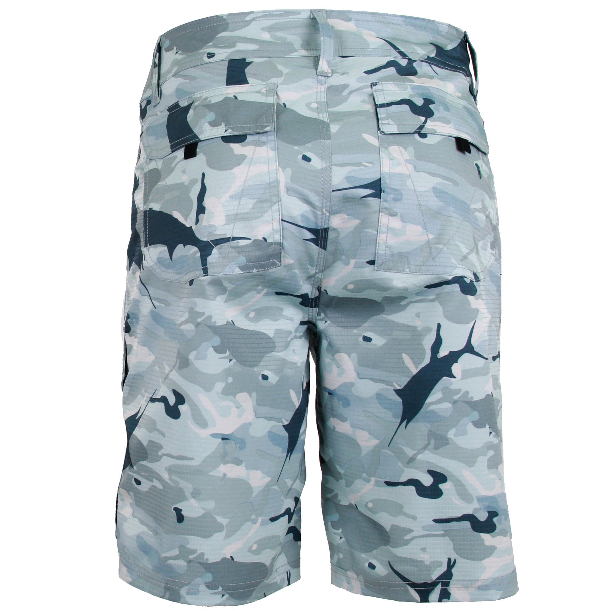 AFTCO Men's Tactical Fishing Shorts - Quick Dry, UPF 50+ Sun Protection, Multiple Pockets for Outdoor, Hiking, and Fishing | Perfect for Summer Adventures and Water Sports