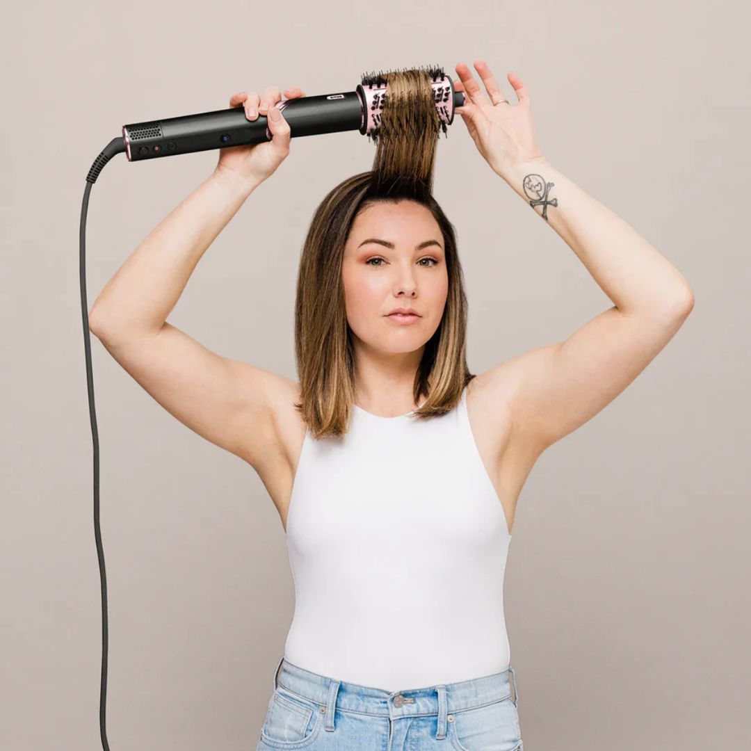 Shark FlexStyle Air Styling & Drying System - 5-in-1 Hair Dryer & Styler with Diffuser & Concentrator - HD421 Black - Perfect for Salon-Quality Blowouts at Home
