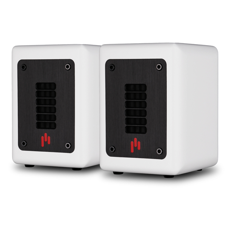 Aperion Planar Magnetic Ribbon Super Tweeter Speakers Pair - High-Fidelity Audio for Home Theater & Studio (Matte White) - Perfect for Audiophiles & Music Lovers