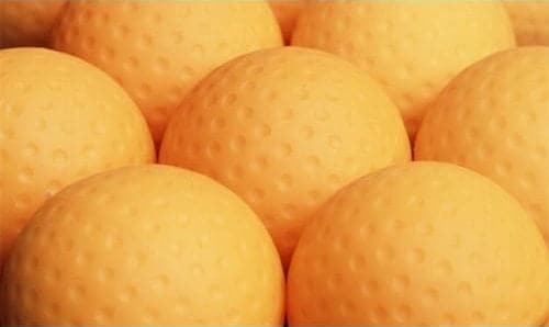 Hi-Viz Bowling Practice Balls (12-Pack) - Bright Orange & Yellow for Enhanced Visibility - Perfect for Bowling Training, League Practice & Night Games
