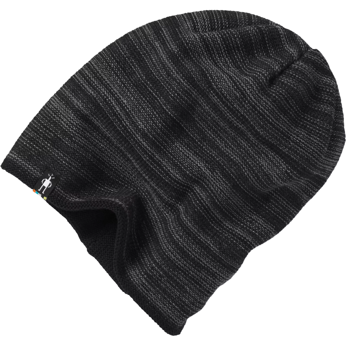 Boundary Line Reversible Beanie - Winter Knit Hat for Men & Women - Warm Double-Layer Fleece Lined Skull Cap - Perfect for Skiing, Snowboarding & Outdoor Activities