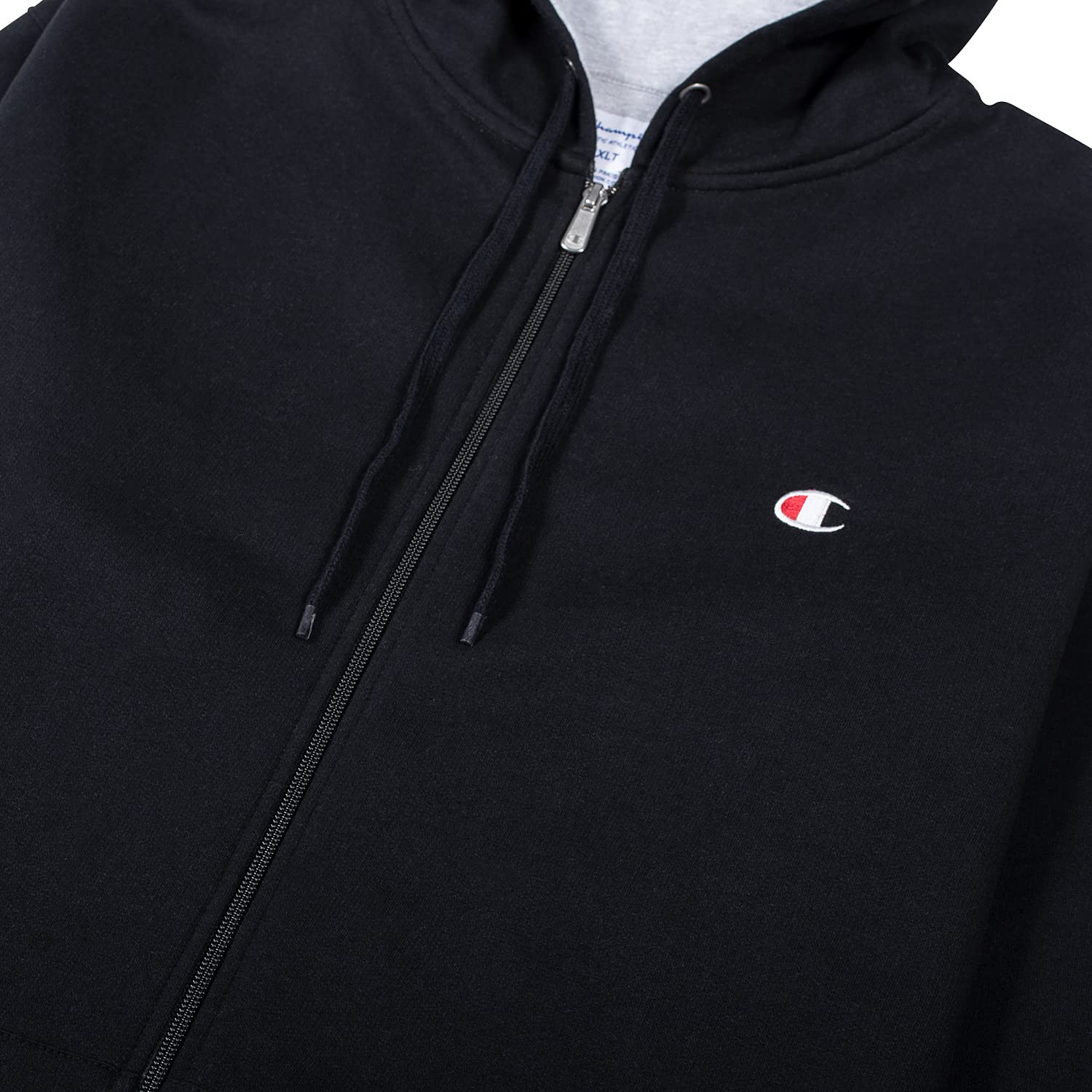 Champion Big and Tall Men's Heavyweight Zip-Up Hoodie Jacket - Warm Fleece Lined Pullover for Casual Wear, Gym & Outdoor Activities
