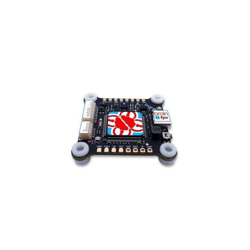 BrainFPV RADIX 2 Flight Controller Rev. 1.2 - 30x30mm F4 FC for FPV Drones - Perfect for Racing, Freestyle & DIY Quadcopter Builds