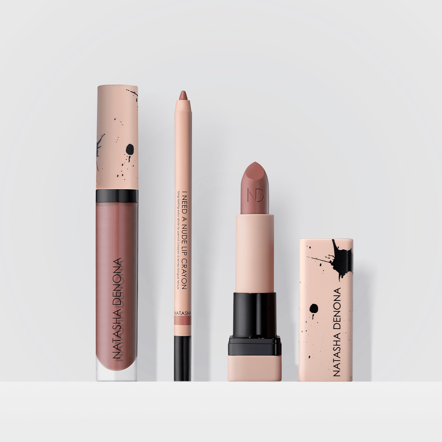 Natasha's Dream Lip Combo Set - Long Lasting Lipstick & Gloss Duo for Moisturized, Plump Lips | Perfect for Everyday Wear, Date Night & Special Occasions