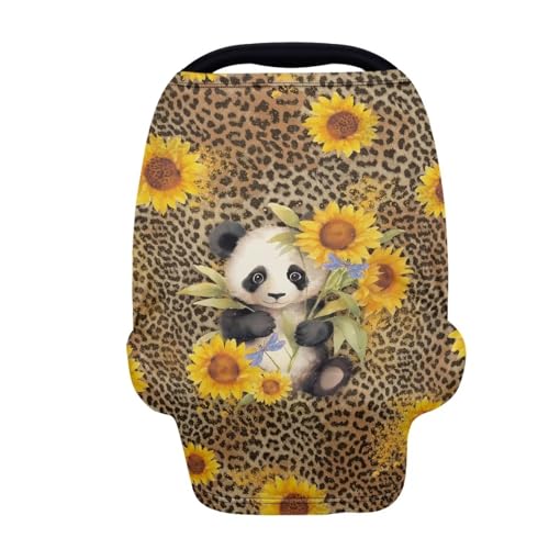 Sunflower Panda Wild Leopard