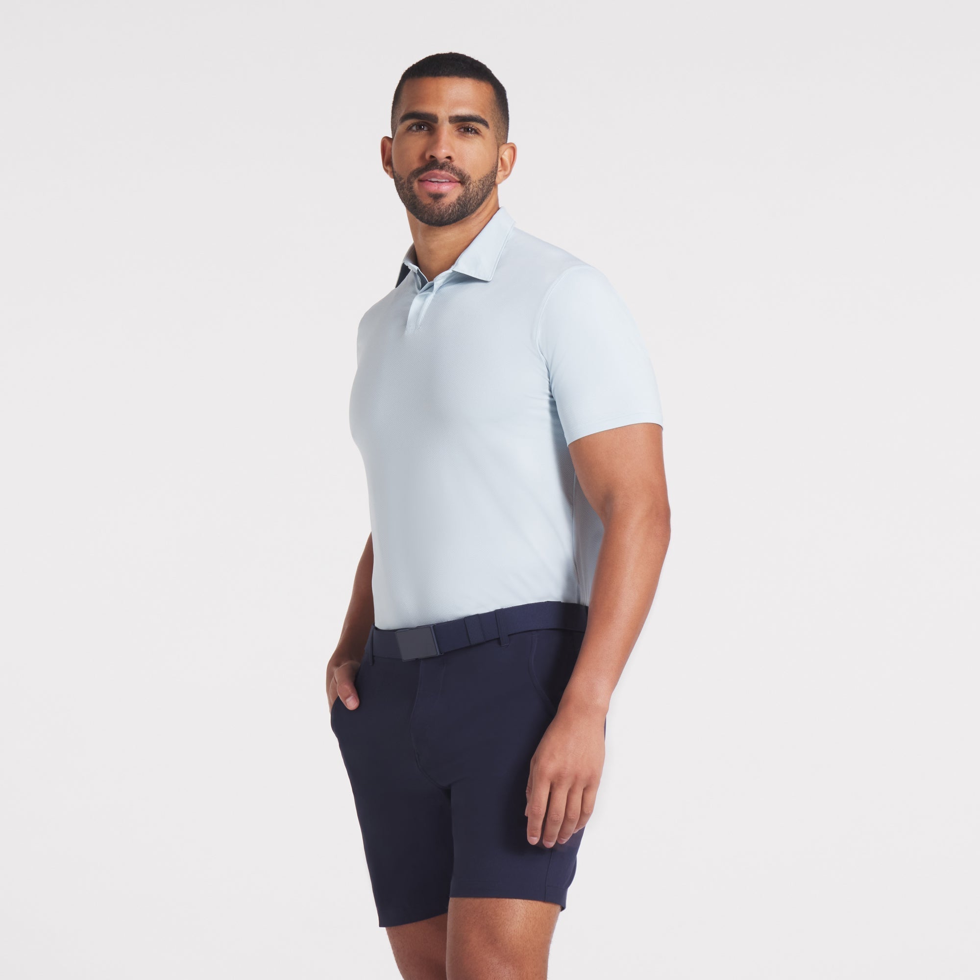 Aerlon Men's Performance Golf Polo Shirt - Moisture Wicking & UV Protection for Comfort on the Course | Perfect for Golf, Casual Wear & Outdoor Activities