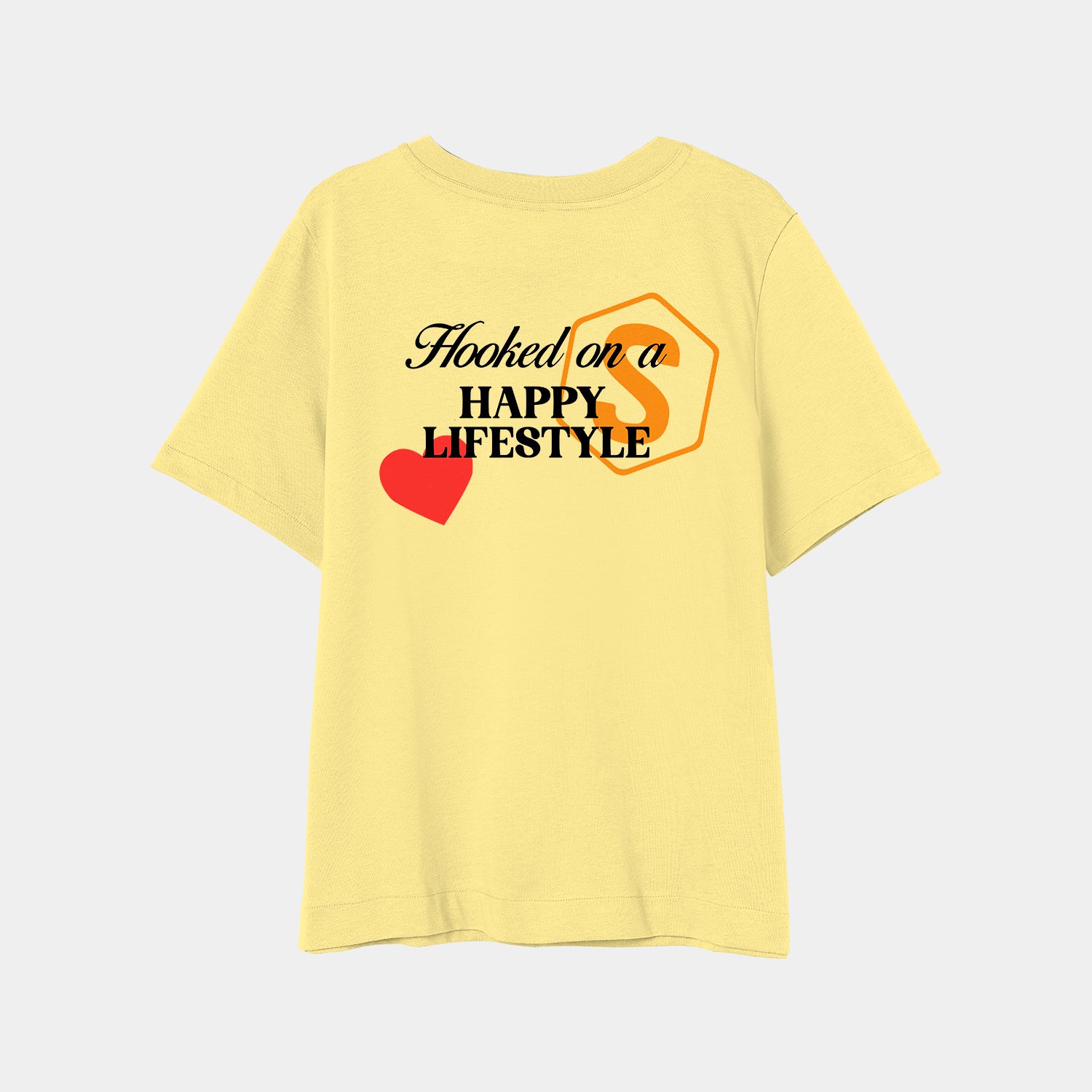 Organic Oversized Hooked T-Shirt for Women - Soft & Comfortable Cotton Tee for Casual Wear, Street Style & Loungewear