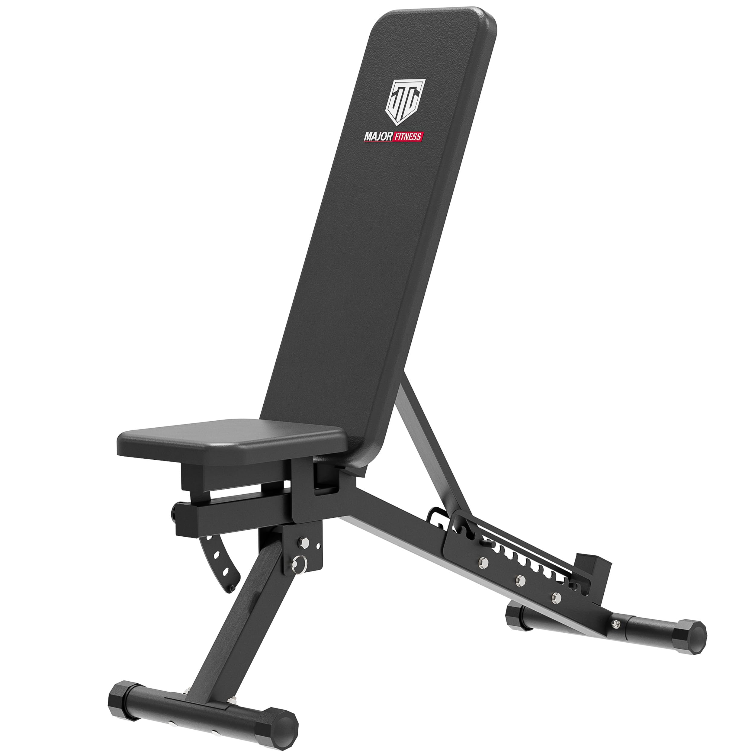 Major Fitness Adjustable Weight Bench - 1300 LBS Capacity, 32-Position Strength Training Bench for Bench Press, Weight Lifting - Perfect for Home Gym, Garage Workouts & Full-Body Training