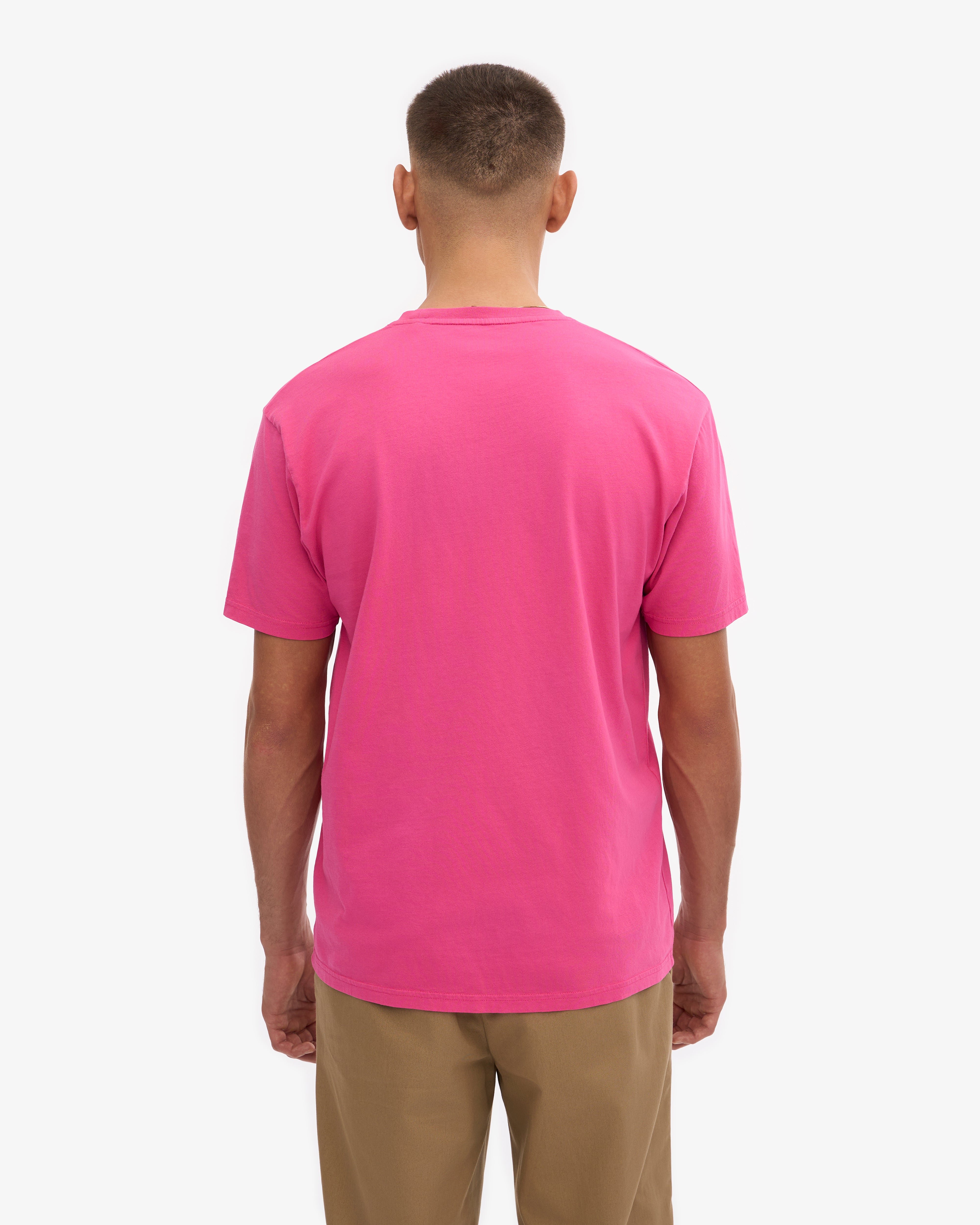 Classic Organic Cotton T-Shirt for Women - Soft Bubblegum Pink Tee - Eco-Friendly Casual Wear for Everyday Outfits & Summer Fashion