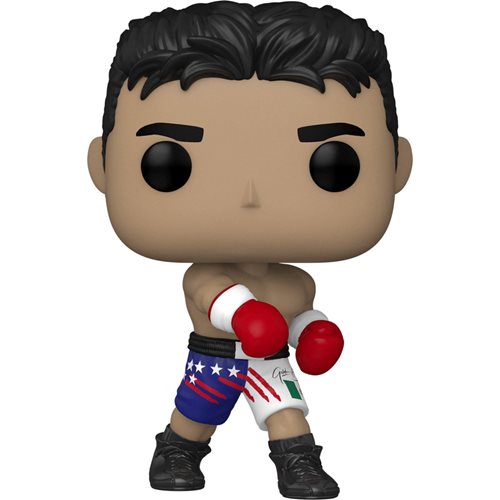 Oscar De La Hoya Boxing Pop! Vinyl Figure Collectible - Perfect for Boxing Fans, Sports Memorabilia Collections & Home Office Decor