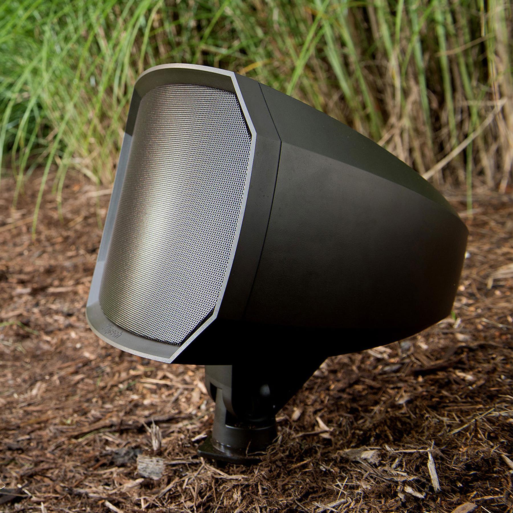 Klipsch PRO 650T LS Weatherproof Outdoor Landscape Speaker - Premium Sound for Patio, Garden & Pool Area Entertainment