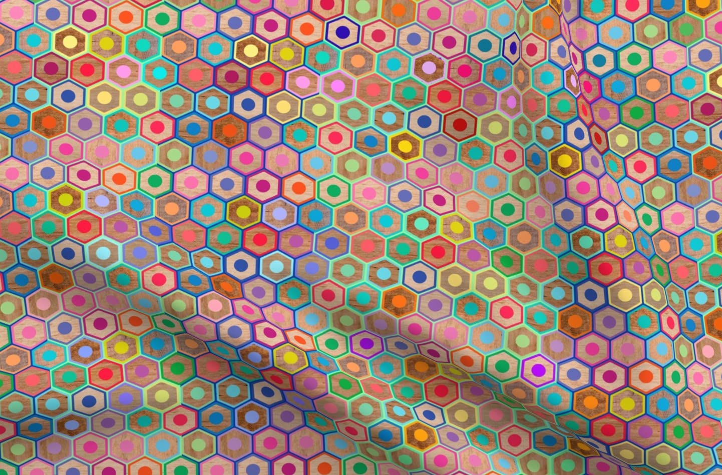 Printed Minky Fabric Fat Quarter - Colorful Art School Books Literary Coloring Design - Soft Plush for Sewing Baby Blankets, Quilt Backing & DIY Crafts | Perfect for Nursery Decor, Gift Wrapping & Home Decor Projects