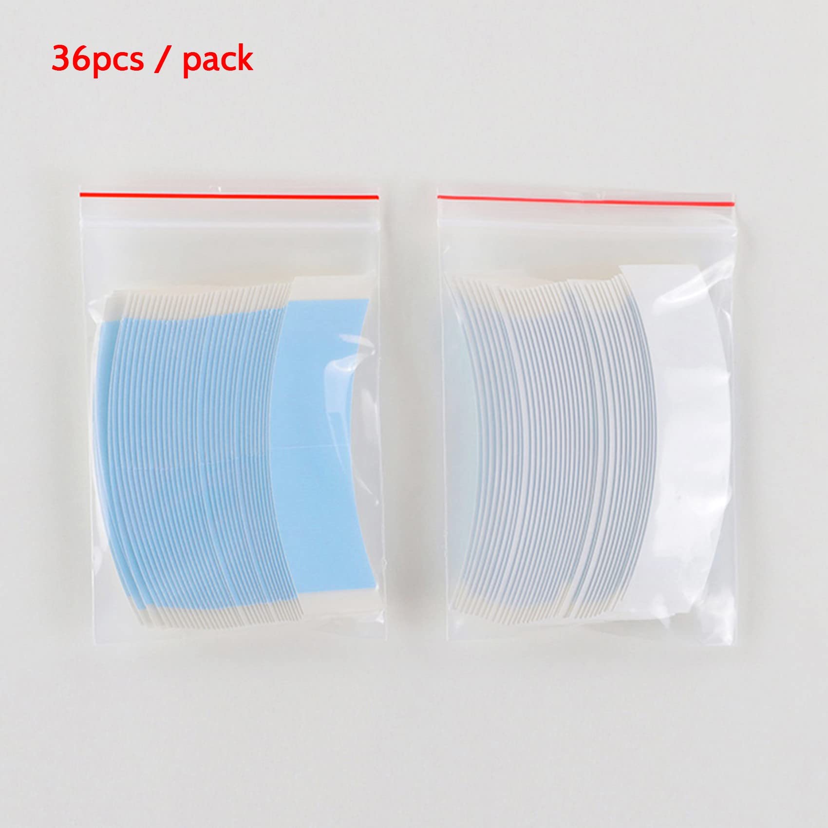 36Pc Wig Tape Strips - Waterproof Hair Adhesive for Toupee & Lace Wigs - Secure Hold for Active Lifestyles
