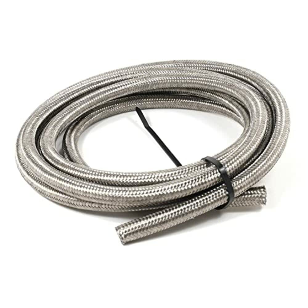 High-Performance 5320820 Double Braided Stainless Steel Racing Hose -8AN x 20