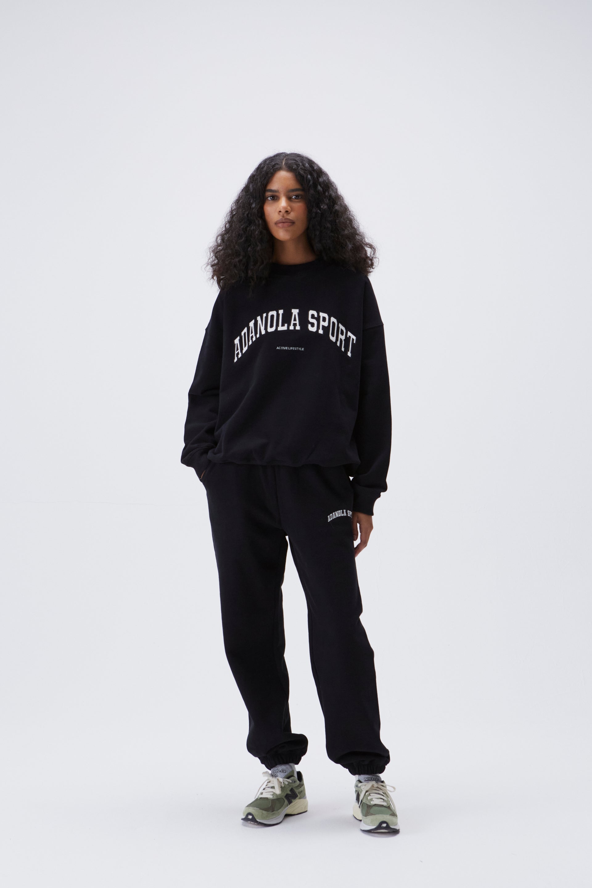 AS Sweatpants for Men & Women - Soft Comfortable Joggers in Black - Perfect for Gym, Lounge & Casual Wear
