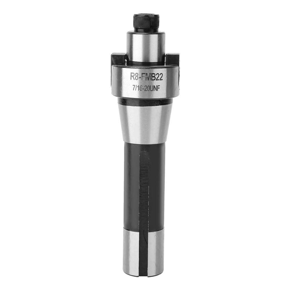 R8-FMB22 7/16-20UNF Face End Mill Cutter - Low Cutting Resistance for Aluminum, Steel & Multiple Materials - Perfect for CNC Milling, Metalworking & Industrial Applications