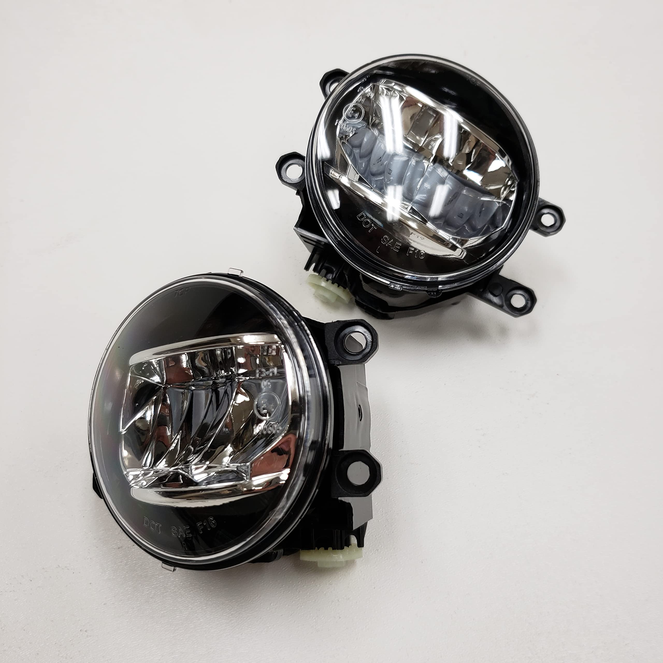 2021-2022 Toyota Camry SE XSE LED Fog Lights Kit - OE Style Clear Lens Fog Lamp Assembly - Perfect for Night Driving & Bad Weather Visibility