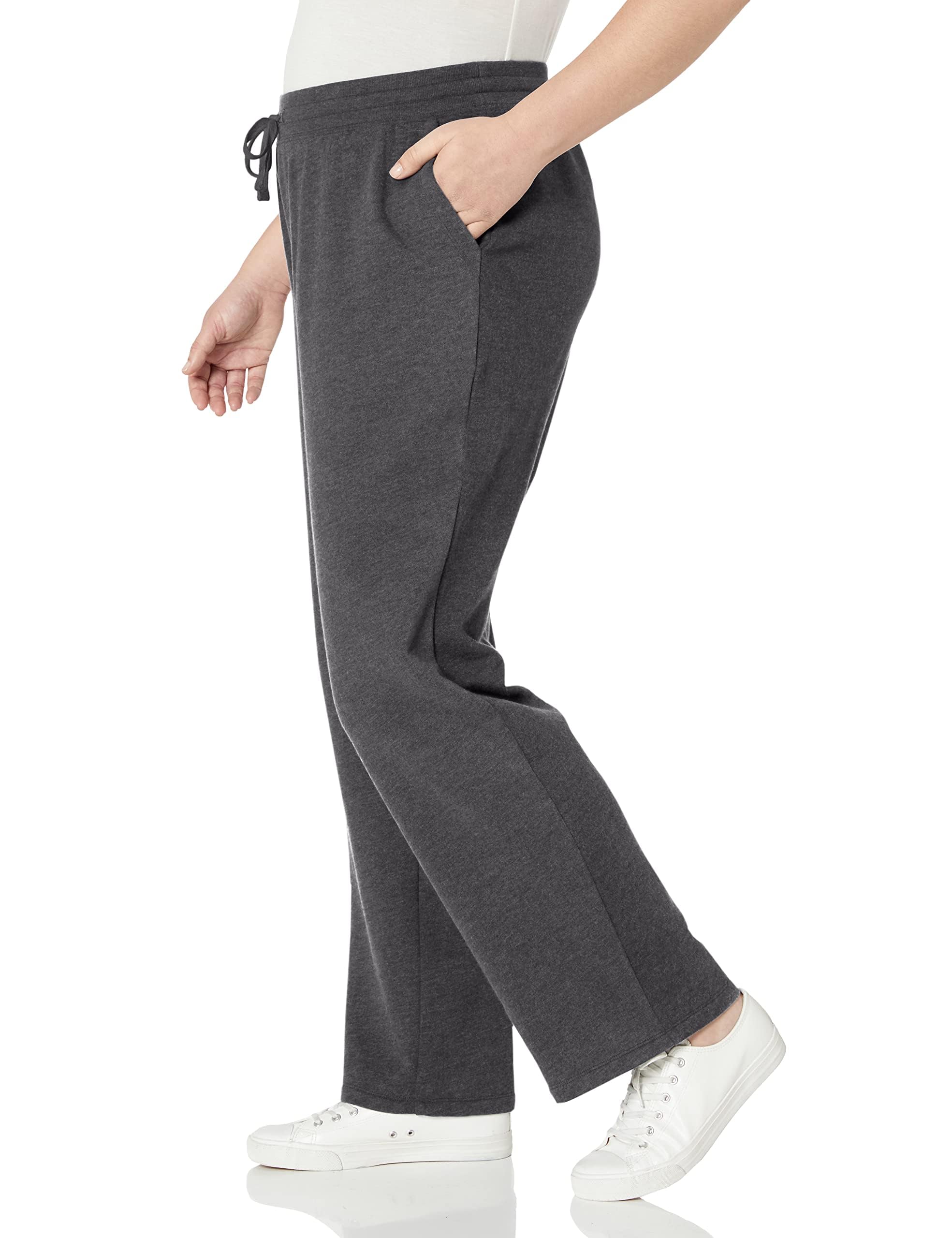 Amazon Essentials Women's Fleece Straight Leg Sweatpants - Comfortable Lounge Pants for Relaxing at Home, Yoga & Casual Wear (Plus Size Available)