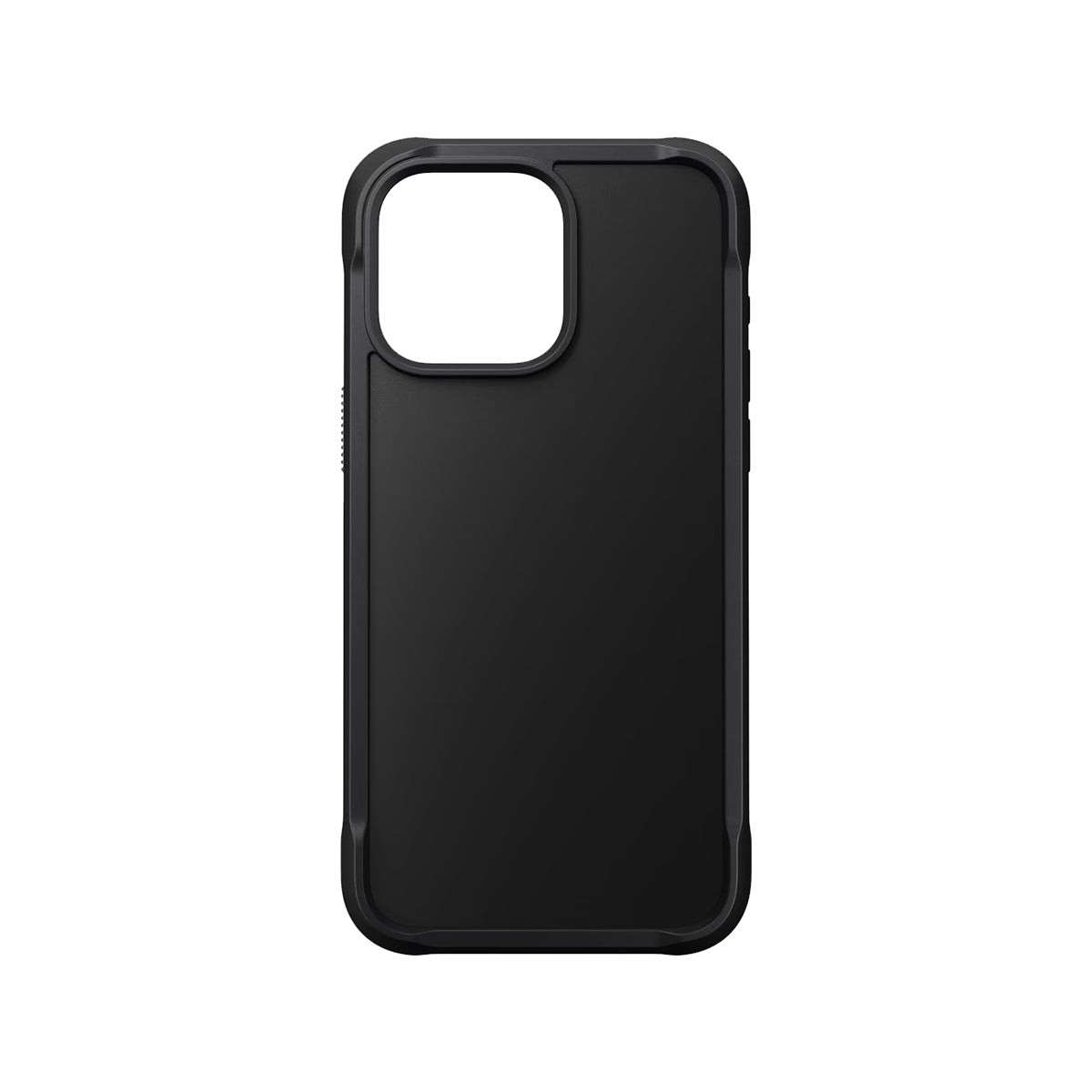 Nomad Rugged Case for iPhone 15 Pro Max - Durable Shockproof Cover, Shadow Black | Perfect for Outdoor Adventures & Daily Protection