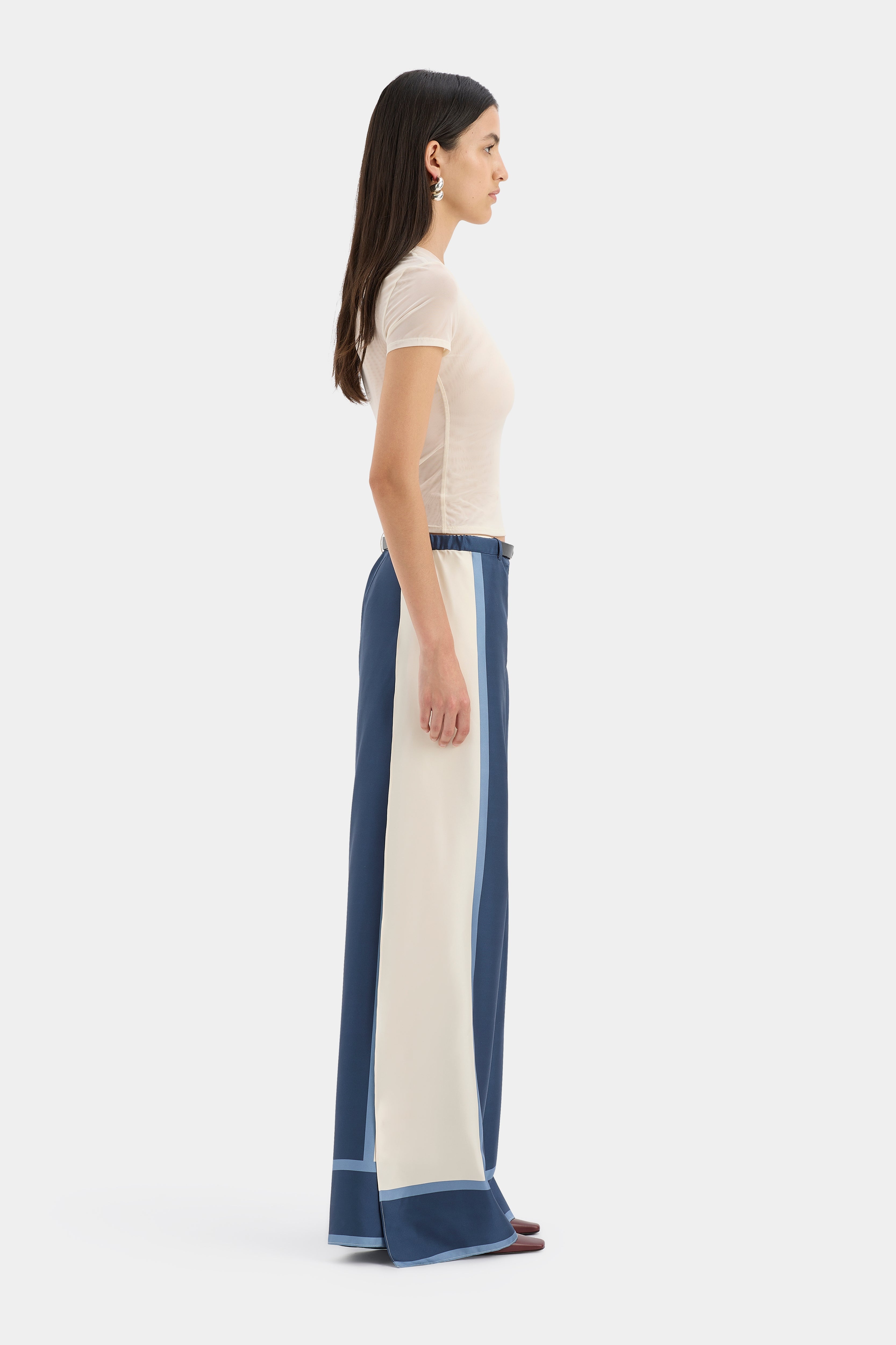 Stylish High Waist Belted Pants for Women - Trendy Casual & Office Wear - Perfect for Work, Travel & Everyday Outfits