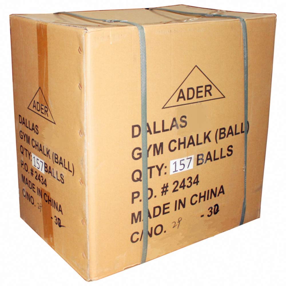 Ader Premium Gym Chalk Blocks - 1/2 Lbs (4 Blocks) for Weightlifting, Rock Climbing & Gymnastics - Non-Slip Grip Enhancer for Better Workout Performance
