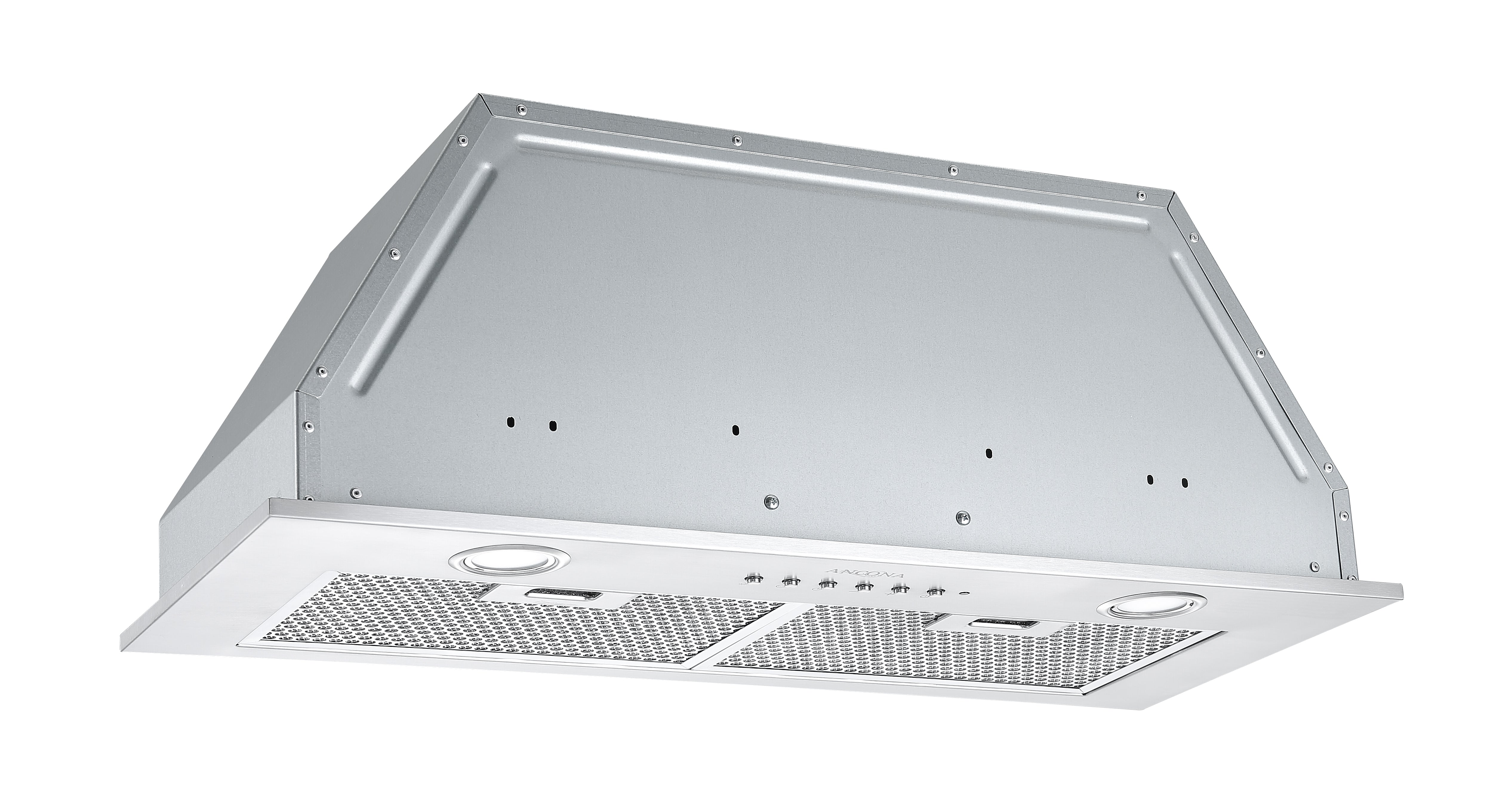 28-inch Built-in BN628 620 CFM Ducted Range Hood with Night Light - Stainless Steel Kitchen Vent Hood for Gas Stove - Perfect for Modern Home Cooking & Smoke Removal