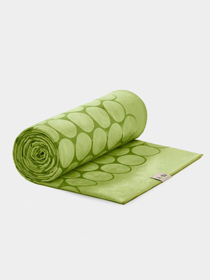 Non-Slip Agoy Gecko Touch Yoga Towel - Ultra Absorbent & Eco-Friendly for Hot Yoga, Pilates & Workouts - Perfect for Grip & Sweat Control in Studios or Home Gym