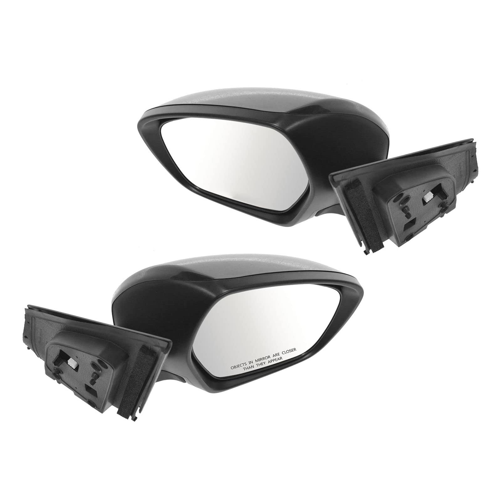 Heated Side Mirror Set with Turn Signal for 2010-2015 Mazda CX-9 - Driver & Passenger Side Replacement (MA1320170 MA1321170) - Perfect for Winter Driving & Night Visibility