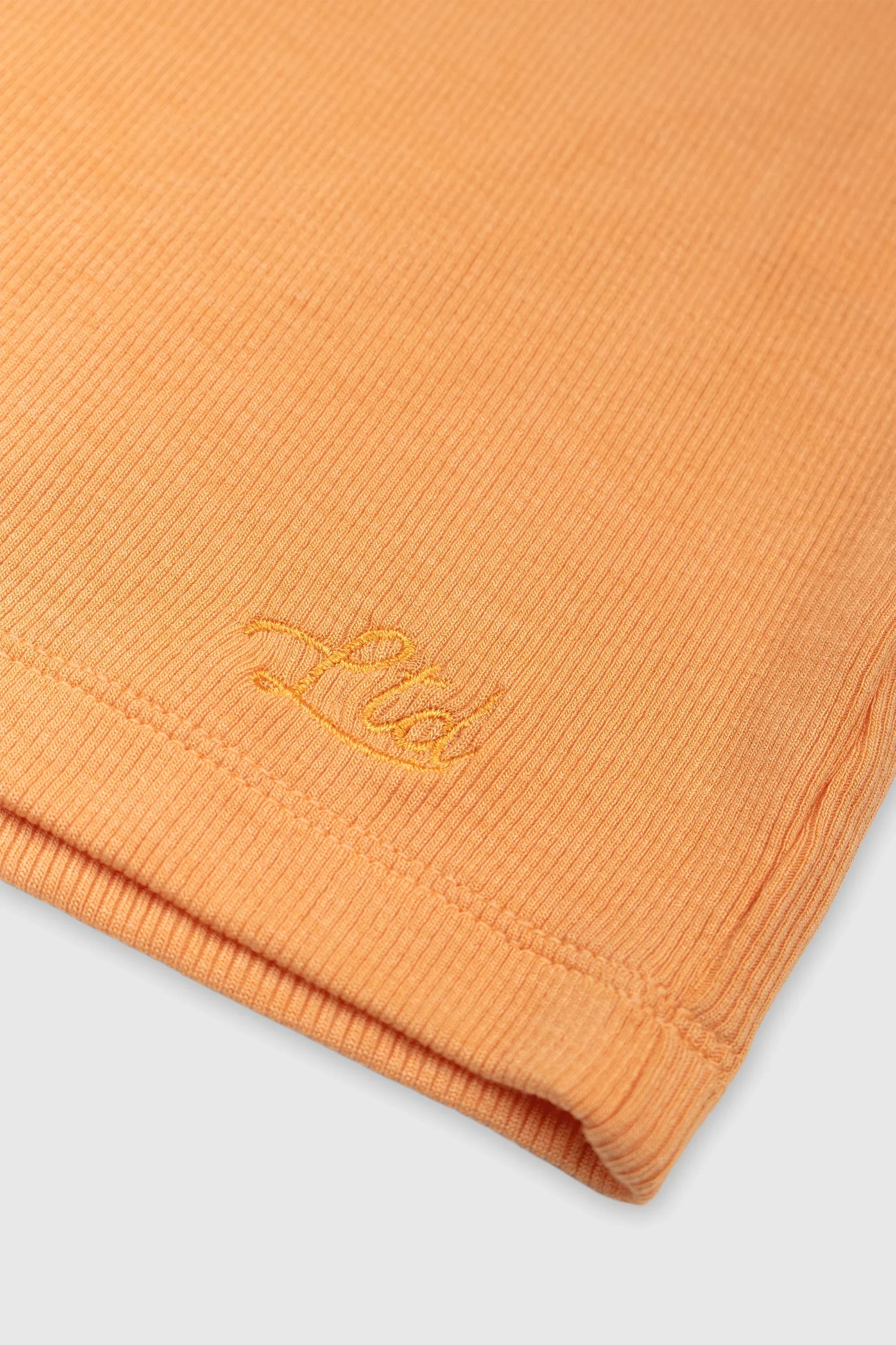 Ribbed Tank Top for Women - Soft Apricot Color, Stretchy & Comfortable - Perfect for Casual Wear, Gym, and Summer Outfits